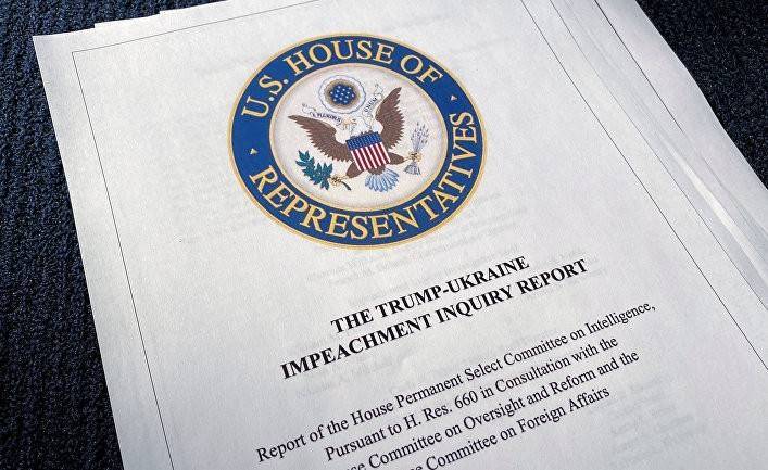 УНИАН: в США опубликован проект отчета о расследовании об импичменте Трампа