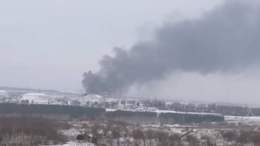 Пожар на нефтеперекачивающей станции в Татарстане: пропали двое рабочих — видео