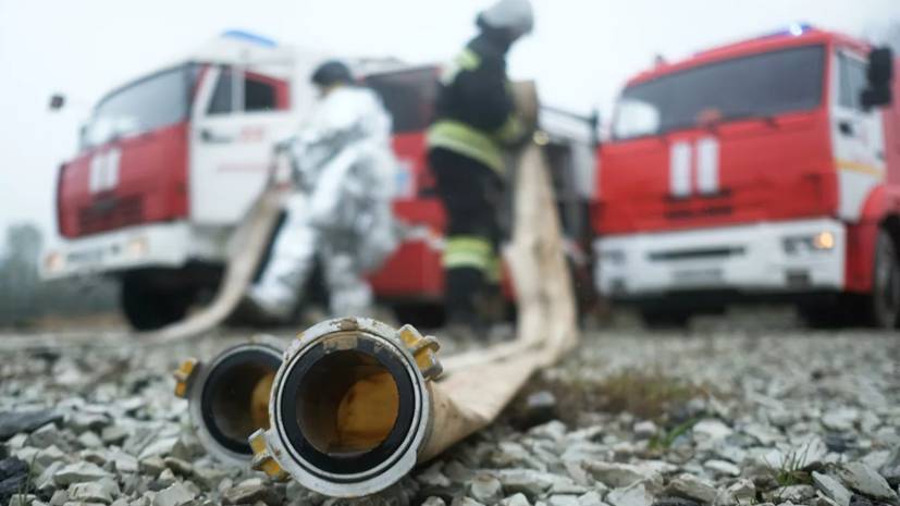 В Татарстане ликвидировали пожар на нефтеперекачивающей станции