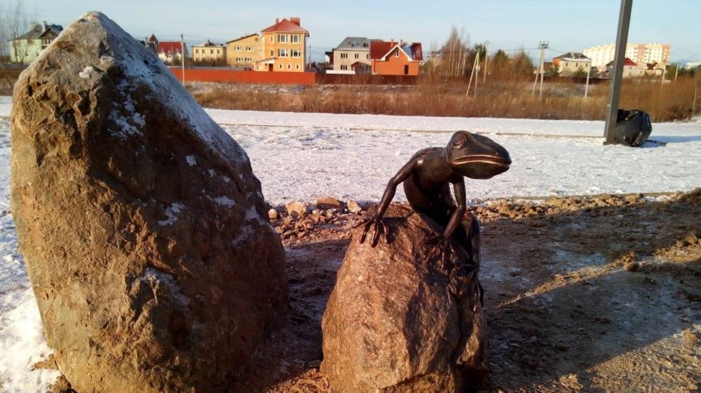 В Великом Новгороде в Веряжском парке появилась «Саламандра»