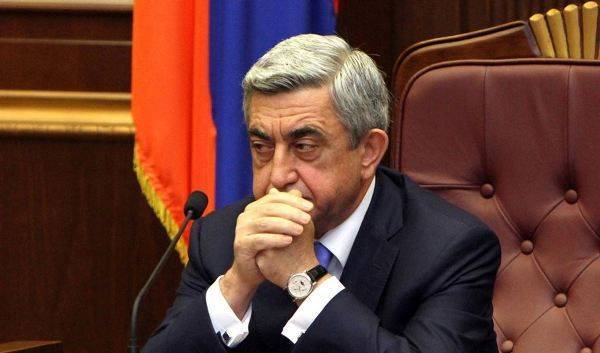 Экс-президенту Армении Сержу Саргсяну предъявлены обвинения