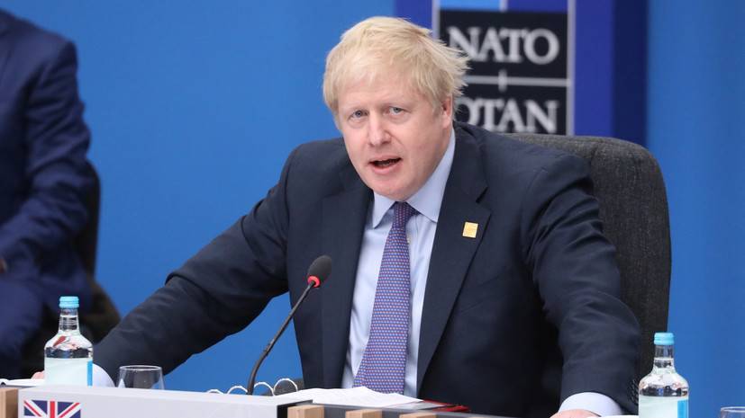 Джонсон рассказал о дискуссии стран НАТО по поводу России