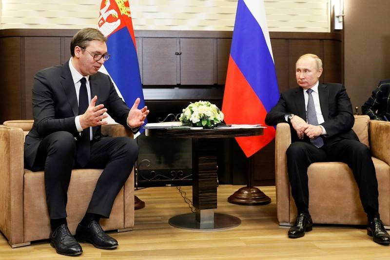 Президент Сербии Вучич: Если бы в 1999 году в России решал Путин, нас и бомбить бы никто не стал!