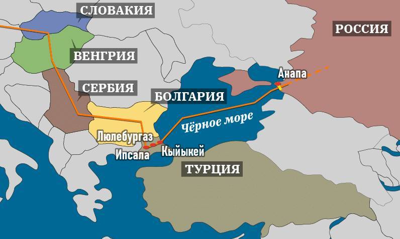 Путин обвинил Болгарию в саботаже строительства «Турецкого потока»