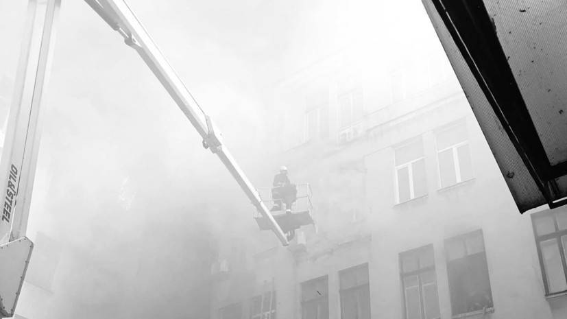 Число пострадавших при пожаре в колледже Одессы возросло до 26
