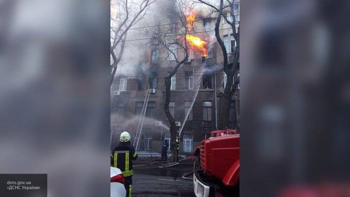 В Одессе 13 человек числятся в списке без вести пропавших после пожара в колледже