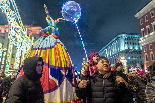 В новогодние праздники центр Москвы станет пешеходным