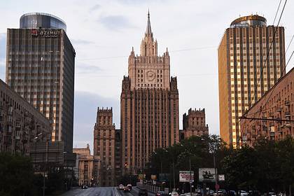 В МИД России объяснили высылку болгарского дипломата