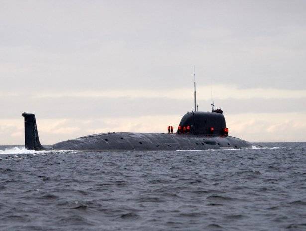 АПЛ «Казань» провела торпедную стрельбу в Белом море