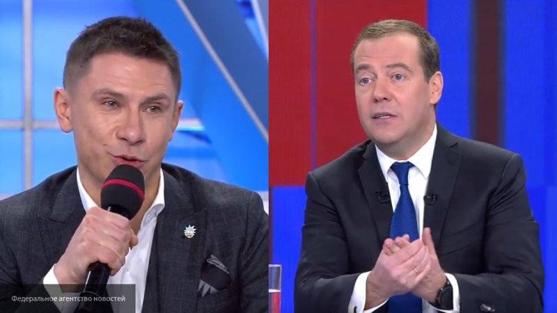 Медведев пошутил про Гарика Харламова в ответ на вопрос Батрутдинова