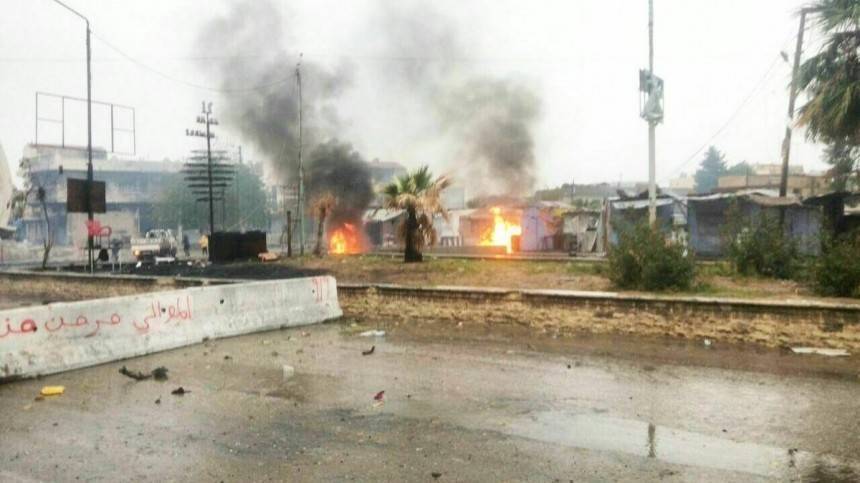 Два автомобиля взорвались в сирийском городе Рас-эль-Айн — фото и видео