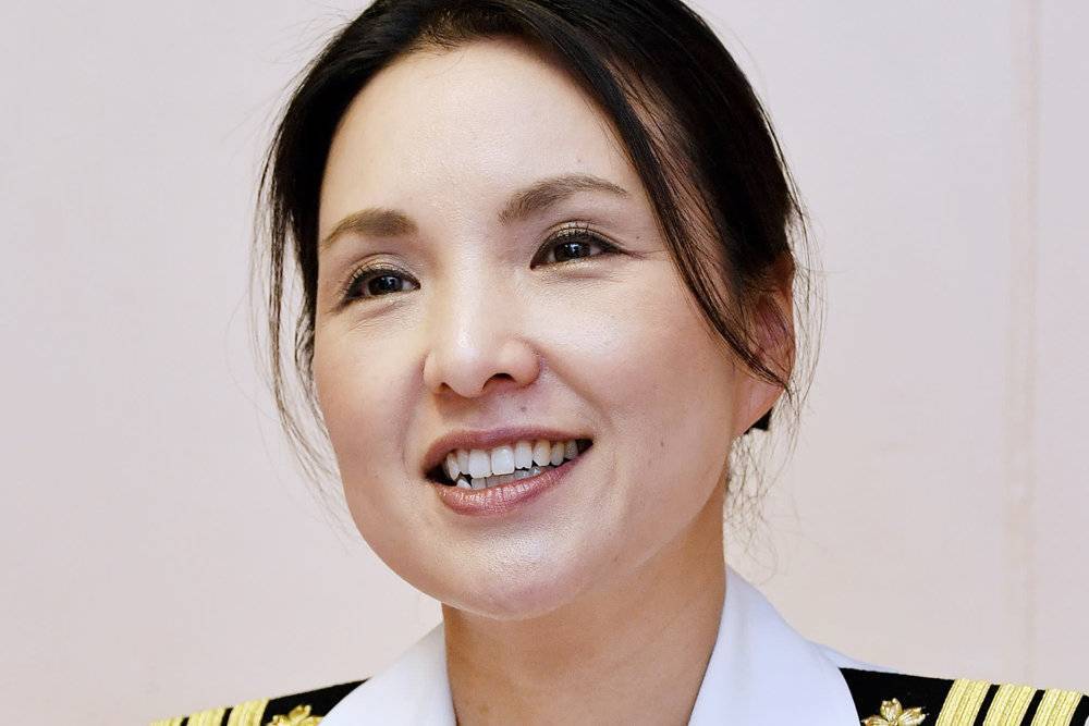Женщина стала капитаном военного корабля впервые в истории Японии