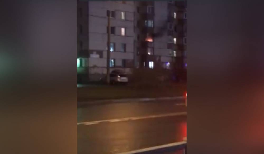 Пятерых эвакуировали во время пожара в квартире на Хасанской
