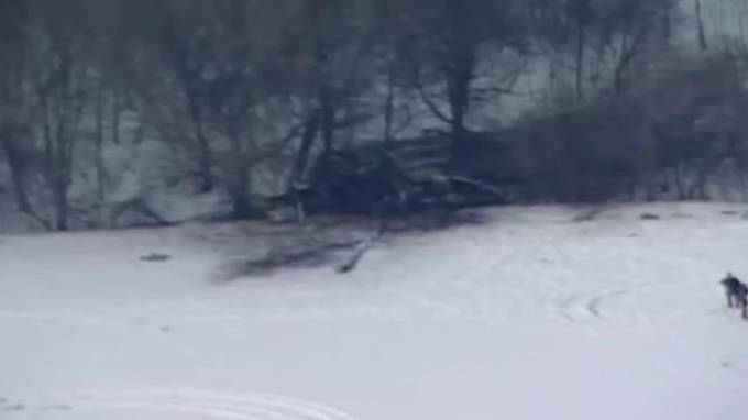 Видео: В Миннесоте разбился военный вертолет "Черный ястреб"