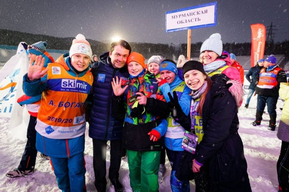 Андрей Чибис пожелал мурманским биатлонистам победы на Кубке Анны Богалий