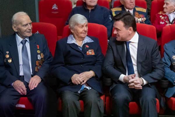 Воробьев встретился с ветеранами Великой Отечественной войны