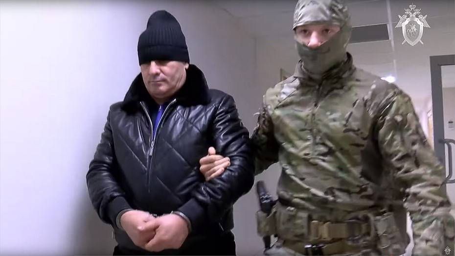 СК РФ опубликовал видео с подозреваемым в убийстве главы Центра "Э" Ингушетии