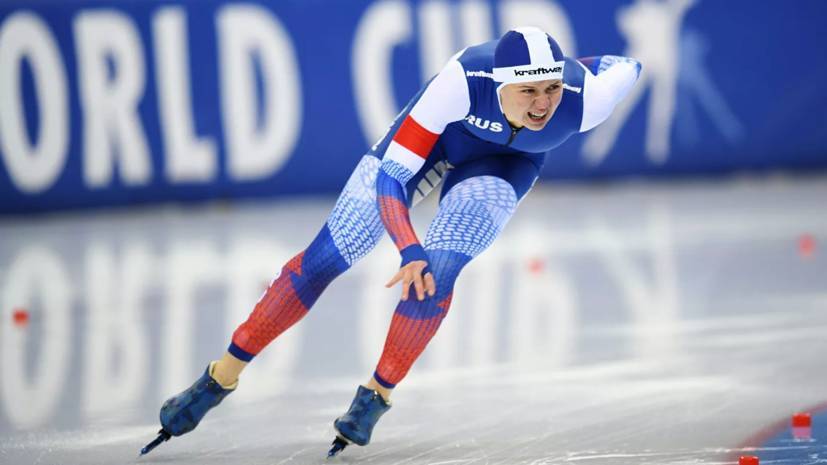 Качанова стала второй на этапе КМ по конькобежному спорту на 1000 м