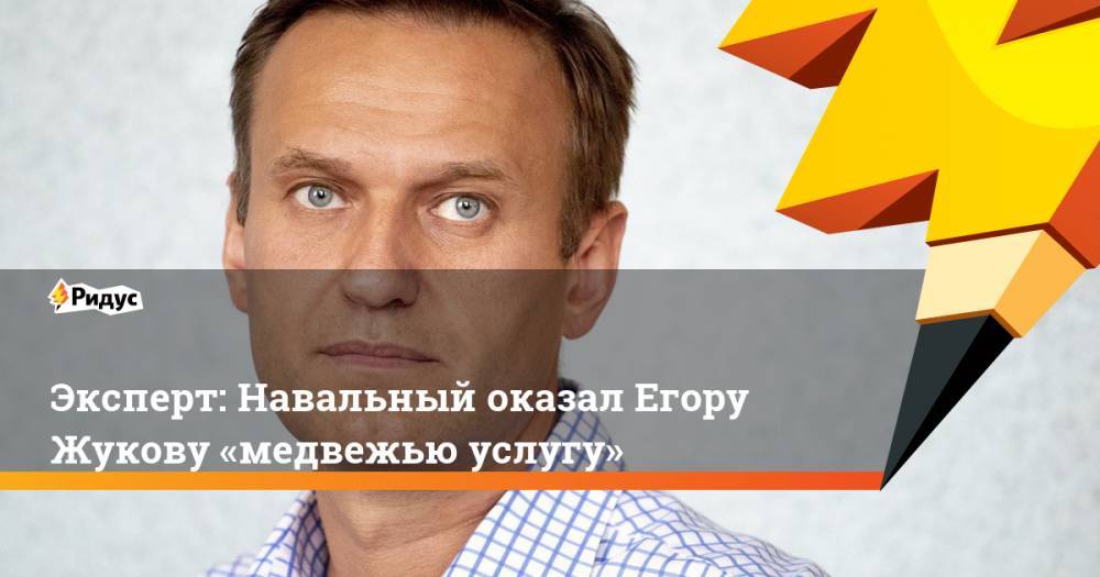 Эксперт: Навальный оказал Егору Жукову «медвежью услугу»