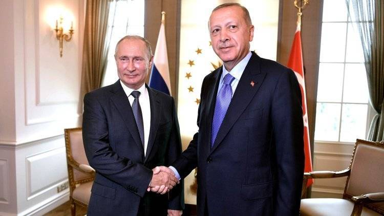 Эрдоган и Путин обсудят 8 января ситуацию в Сирии