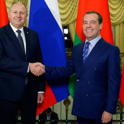 Дмитрий Медведев и Сергей Румас завершили переговоры в узком составе