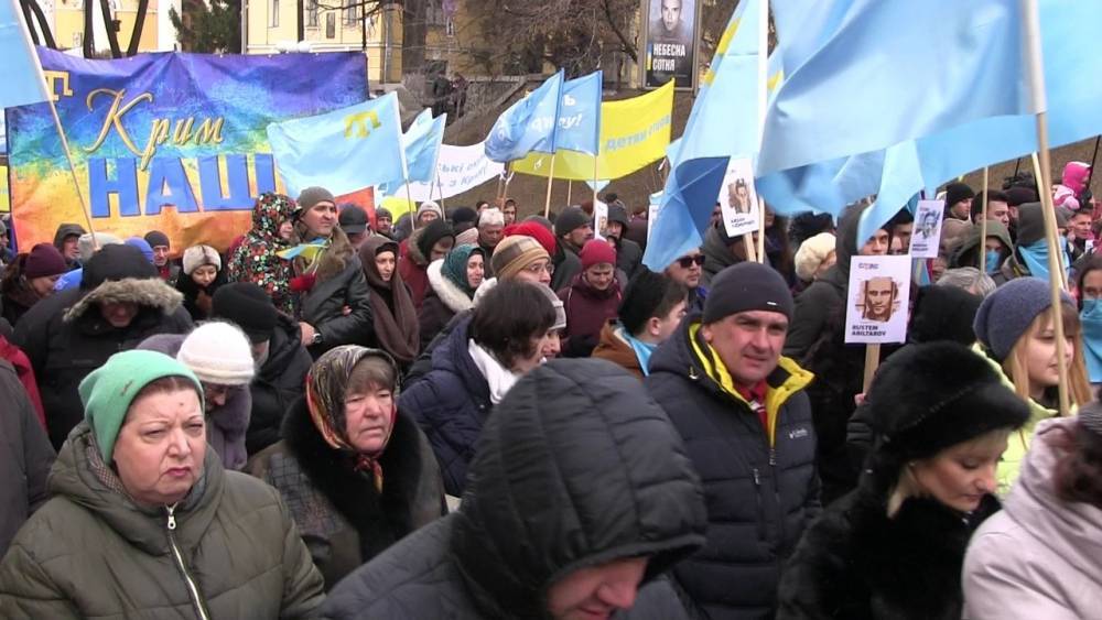 Запрещенная в России организация готовит «мирный поход» на Крым