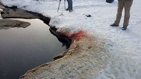 Россияне нашли «озеро» из крови