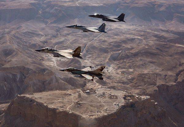 Израильские истребители трижды облетели Газу в поисках подозрительной активности - Cursorinfo: главные новости Израиля