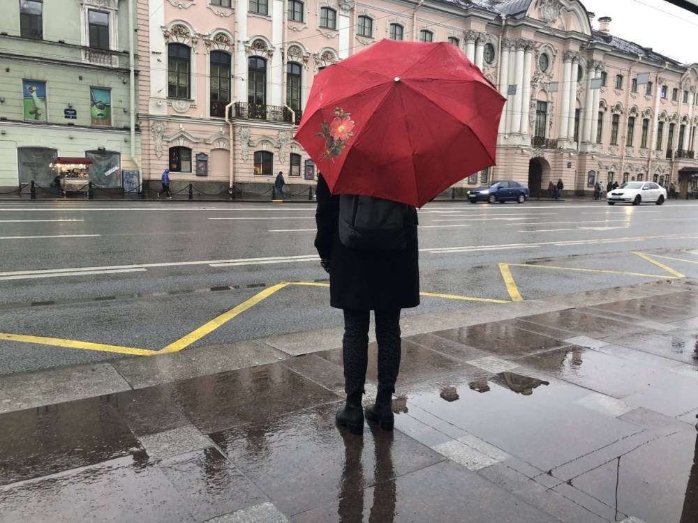 К середине рабочей недели атлантический циклон с дождями уйдут из Петербурга