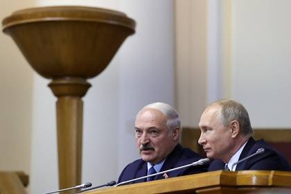 Начались переговоры Путина и Лукашенко