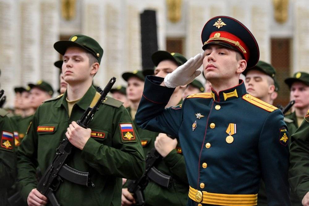 Солдаты Семеновского полка приняли присягу