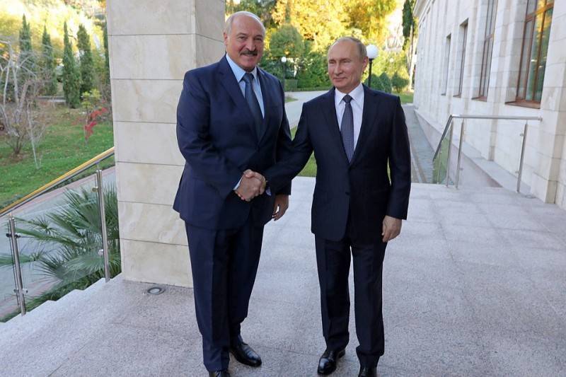 Путин — Лукашенко: Наша встреча сегодня является знаковой