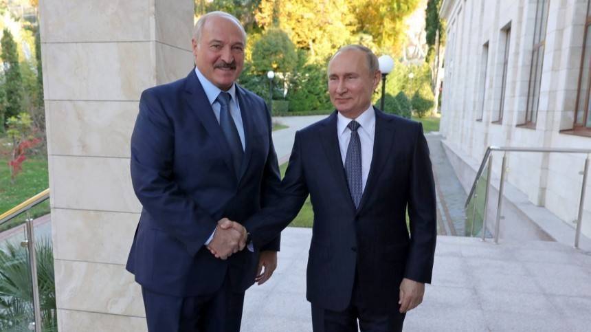 Стало известно меню обеда Путина и Лукашенко в Сочи