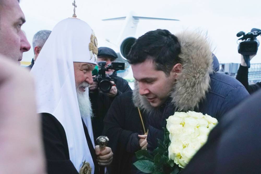 Патриарх Кирилл прибыл в Калининград с первосвятительским визитом