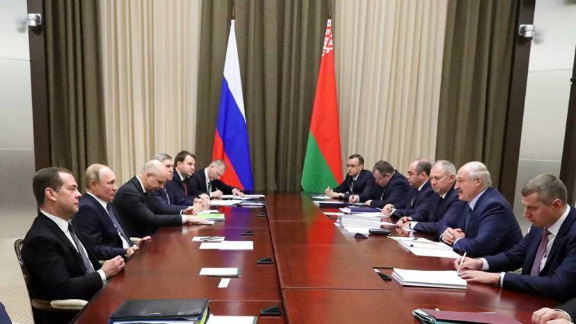 Переговоры Путина и Лукашенко в Сочи завершились