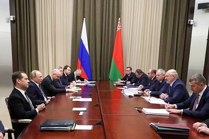 Путин и Лукашенко завершили переговоры