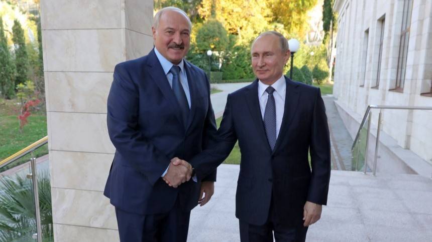 Переговоры Путина и Лукашенко в Сочи завершились спустя 5,5 часов