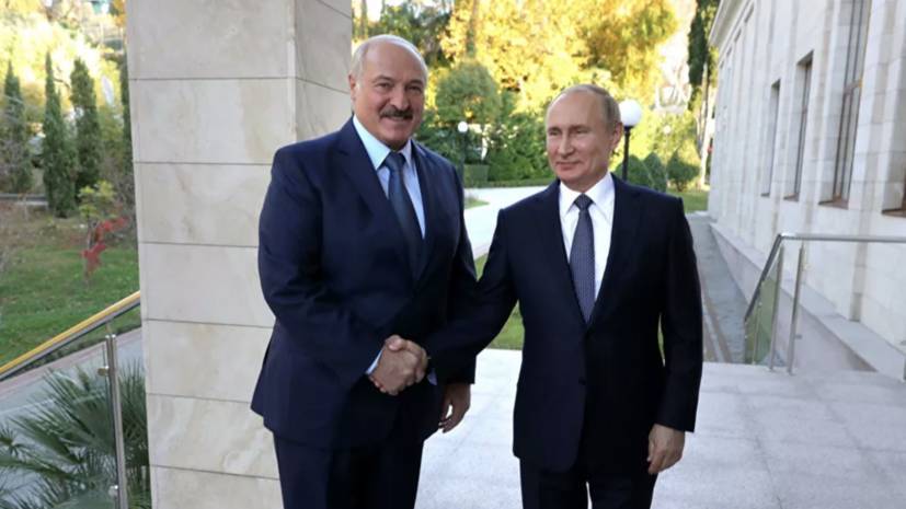 Путин поздравил Лукашенко с 20-летием Договора о Союзном государстве