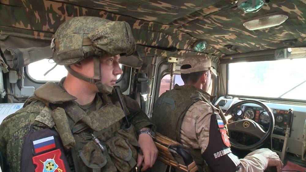 Российские военные провели патрулирование на севере Сирии