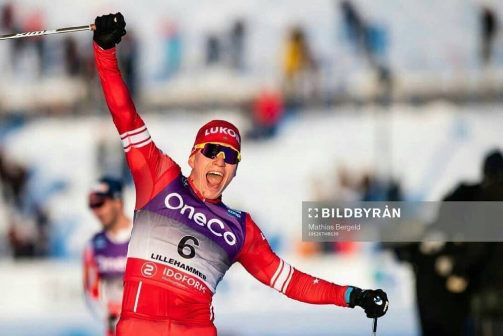 &nbsp;Российский лыжник отметил победу в скиатлоне под песню «Ленинграда»