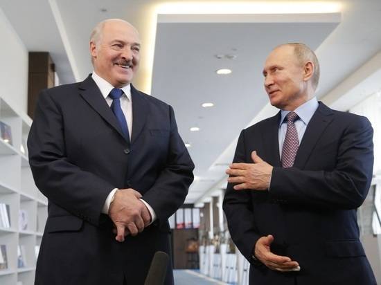 Путин и Лукашенко выпили за союз с постными лицами