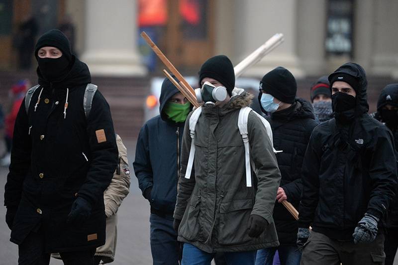 Противники дружбы с Россией устроили несанкционированную акцию в Минске