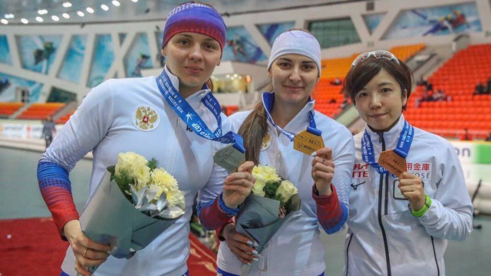 Конькобежка из Подмосковья выиграла серебро на III этапе Кубка мира
