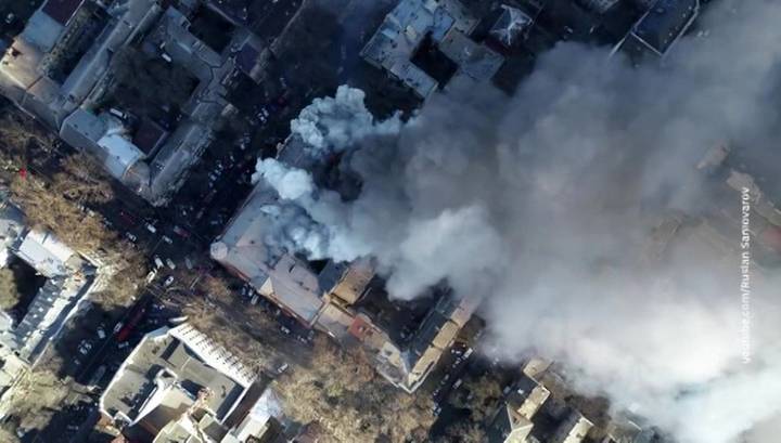 Число погибших при пожаре в одесском колледже возросло до 12
