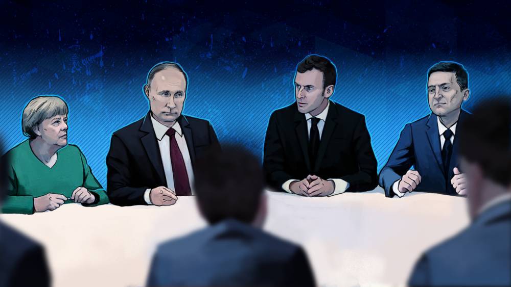 Путин и Зеленский встретятся в Париже отдельно от других участников «нормандского саммита»