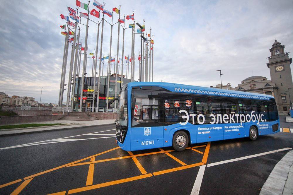 До конца 2020 года в Москве будут работать 600 электробусов