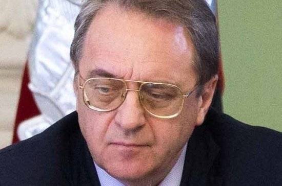 Богданов обсудил с сирийской оппозицией выполнение российско-турецкого меморандума