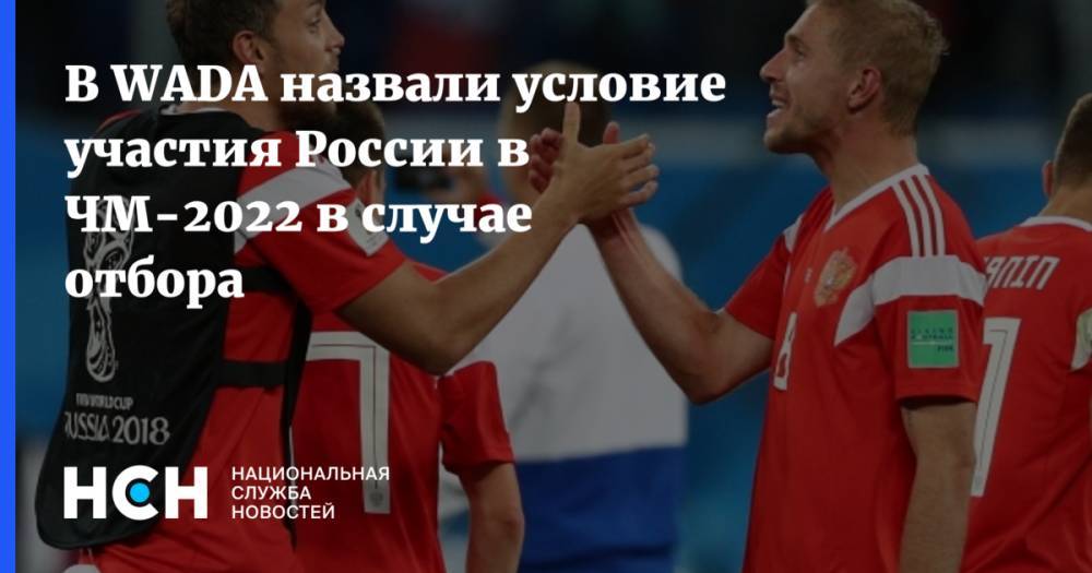 В WADA назвали условие участия России в ЧМ-2022 в случае отбора