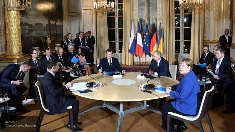 Встреча лидеров&nbsp;"нормандской четверки" завершилась во Франции