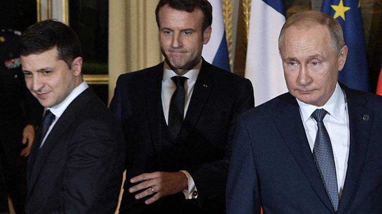 Саммит в Париже прервали из-за встречи Путина и Зеленского